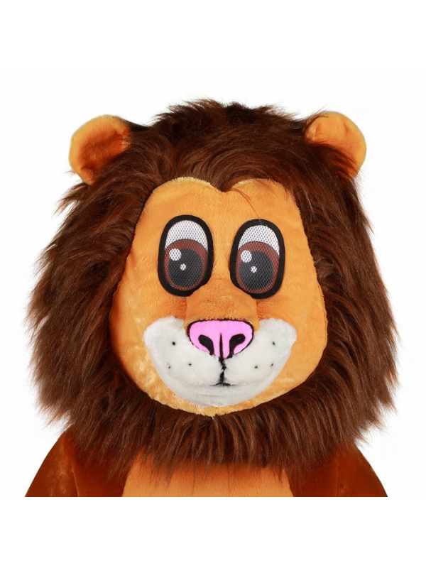 Mascotte de lion adulte complète pour animation et événement