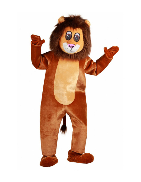 Mascotte de lion adulte complète pour animation et événement