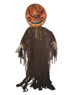 Citrouille maléfique géante lumineuse 3 m – Décoration Halloween XXL 2
