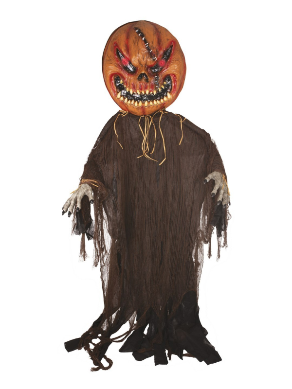 Citrouille maléfique géante lumineuse 3 m – Décoration Halloween XXL