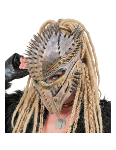 Masque guerrier futuriste clouté adulte – Style post-apocalyptique 2
