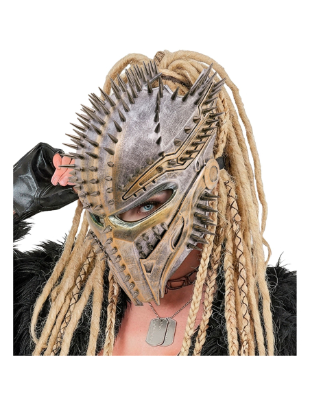 Masque guerrier futuriste clouté adulte – Style post-apocalyptique