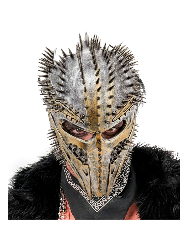 Masque guerrier futuriste clouté adulte – Style post-apocalyptique