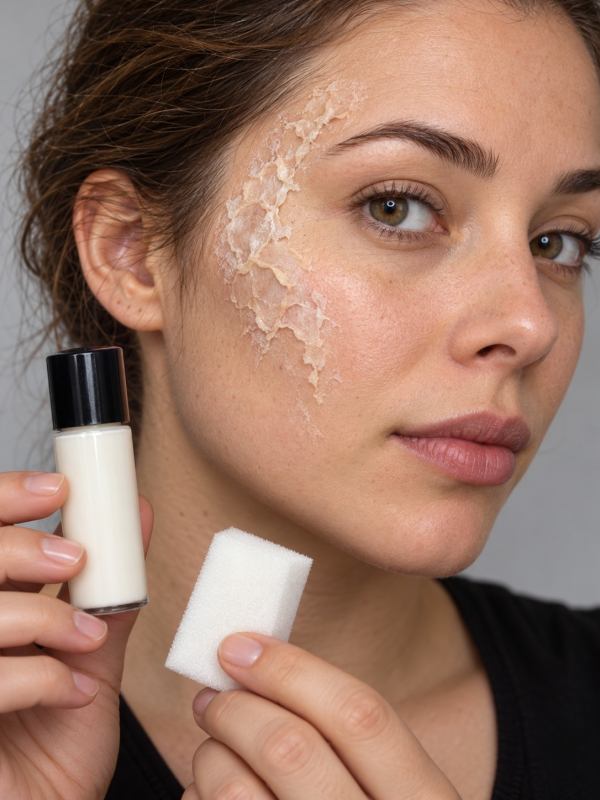 Latex liquide maquillage FX blanc 28 ml avec éponge – Smiffys