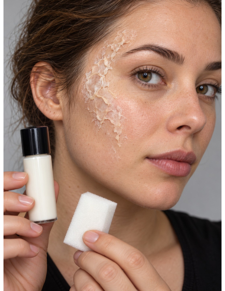 Latex liquide maquillage FX blanc 28 ml avec éponge – Smiffys