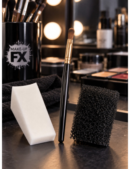 Set accessoires maquillage FX – pinceau, éponge et éponge à pointiller