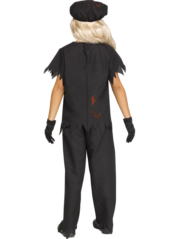 Déguisement docteur tueur enfant Halloween – 5 pièces dos