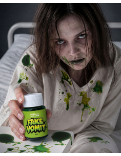 Faux vomi vert 30 ml Guirca – Effet spécial Halloween 2