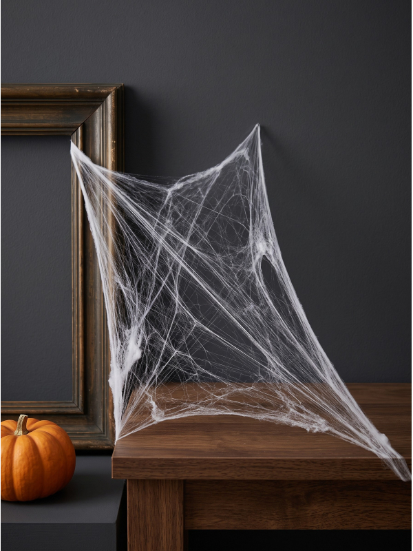 Toile d’araignée blanche Halloween – 20 g
