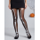 Collants squelette femme noirs et blancs – Halloween
