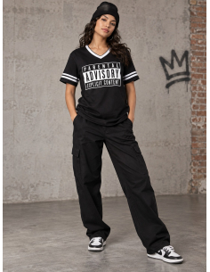 Déguisement Parental Advisory adulte – Look hip-hop années 90 femme