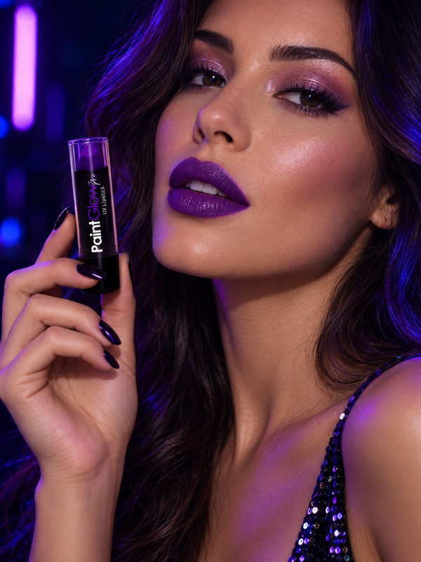 Rouge à lèvres UV 3,5 g – 7 couleurs violet