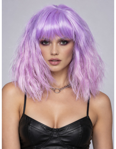 Perruque Manic Panic® Fleurs du Mal® rose & violet – Trash Goddess®