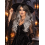Perruque grise femme longue ondulée – Halloween gothique