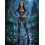 Déguisement alien guerrière femme – Combinaison et masque latex