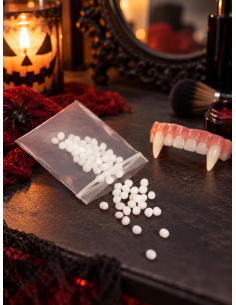 Fixateur thermoplastique pour fausses dents et crocs de vampire 2