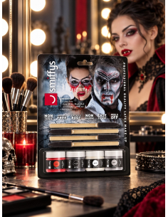 Kit latex liquide vampire Halloween – 4 couleurs