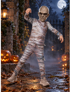 Déguisement Momie Universal Monsters enfant avec masque