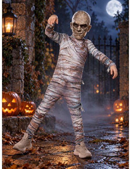Déguisement Momie Universal Monsters enfant avec masque