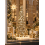 Sapin de Noël nœuds or brillant 120 cm – cône métal habillé de nœuds dorés