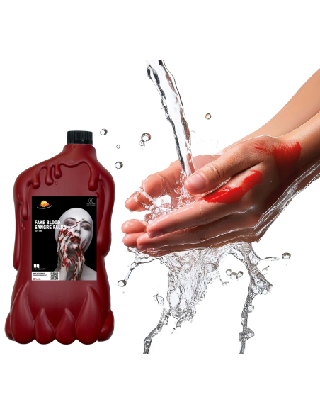 Faux sang lavable 475 ml – Maquillage Halloween FX