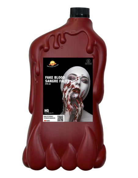 Faux sang lavable 475 ml – Maquillage Halloween FX