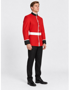 Veste de garde royal britannique homme avec ceinture avec chapeau 2