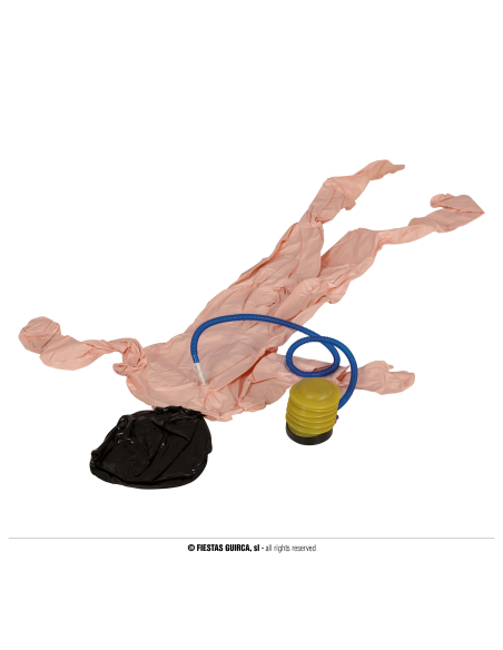 Cadavre gonflable en sac 178 cm – Décoration scène de crime