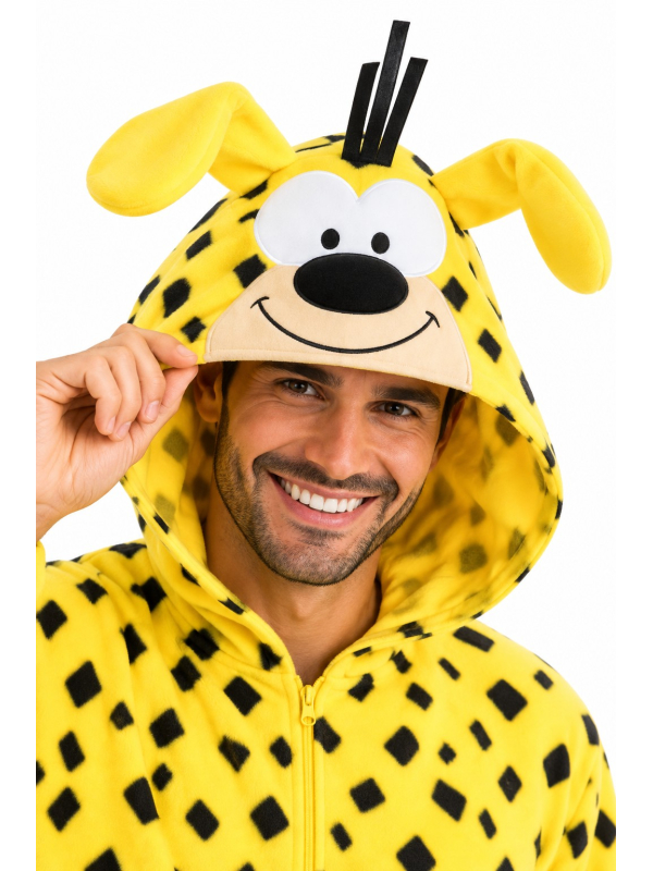 Déguisement Marsupilami™ homme – Combinaison Onesie L-XL détail