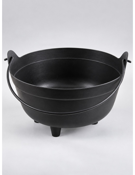 Grand chaudron de sorcière noir Ø 34 cm – Halloween