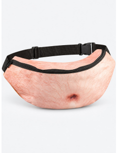 Sac banane ventre poilu humoristique 2