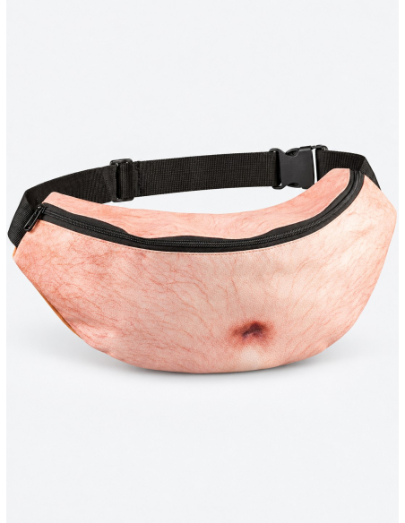 Sac banane ventre poilu humoristique