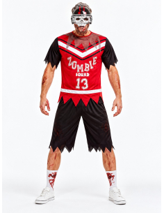 Déguisement footballeur américain zombie homme – Taille L