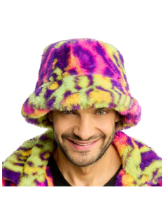 Bob fausse fourrure néon Carnaval de Dunkerque