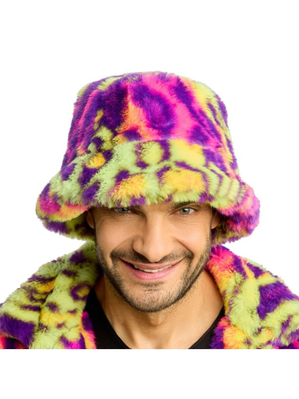 Bob fausse fourrure néon Carnaval de Dunkerque