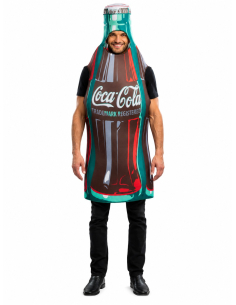 Déguisement bouteille Coca-Cola adulte sous licence officielle