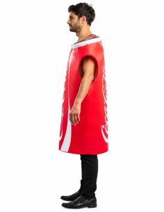 Déguisement gobelet Coca-Cola adulte – Taille unique face 2