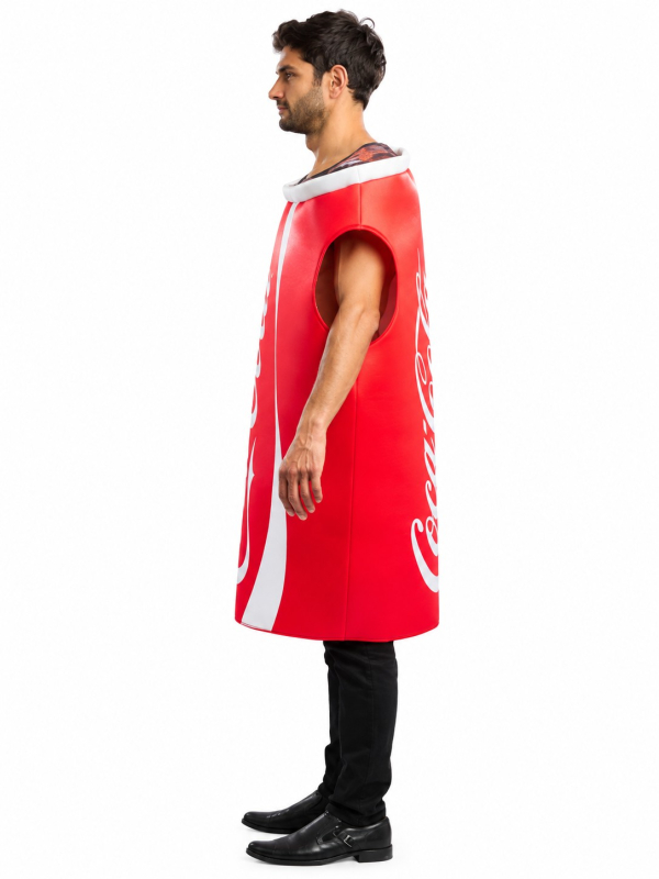 Déguisement gobelet Coca-Cola adulte – Taille unique profil