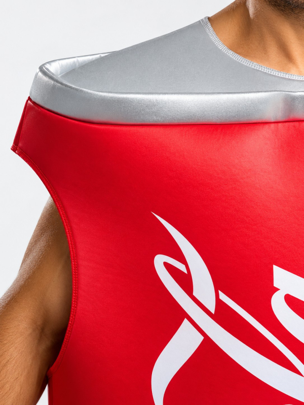 Déguisement canette Coca-Cola adulte – Licence officielle détail