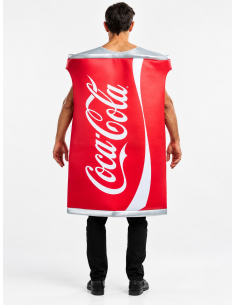Déguisement canette Coca-Cola adulte – Licence officielle face 2