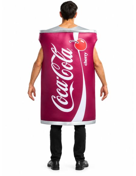Déguisement Coca-Cola Cherry adulte dos
