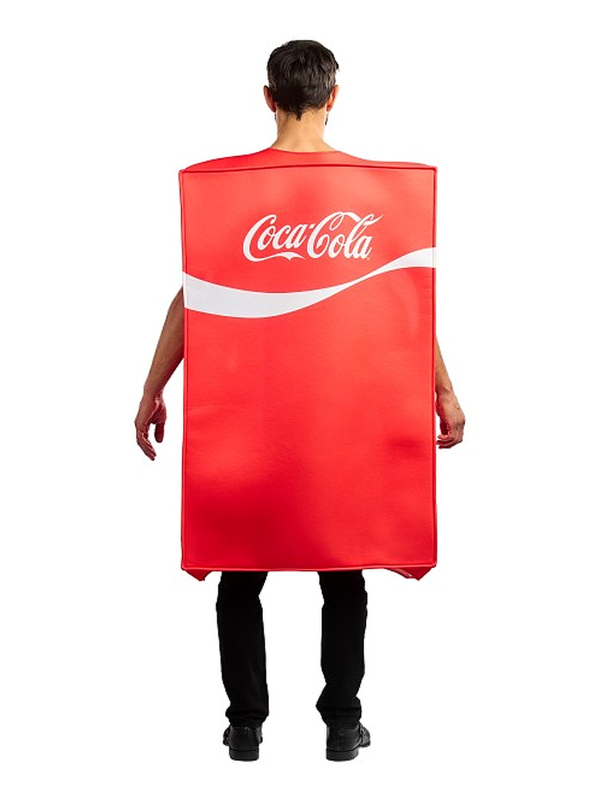 Déguisement distributeur Coca-Cola adulte dos
