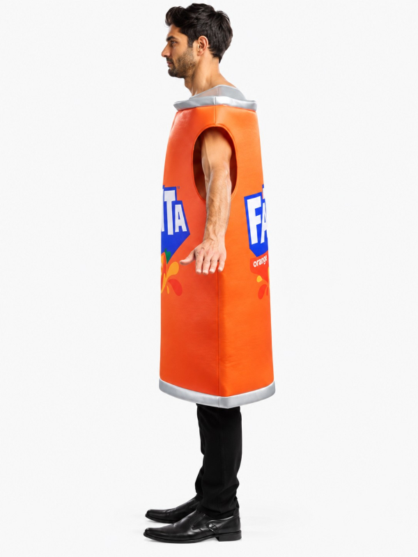 Déguisement Fanta Orange adulte – Licence officielle profil