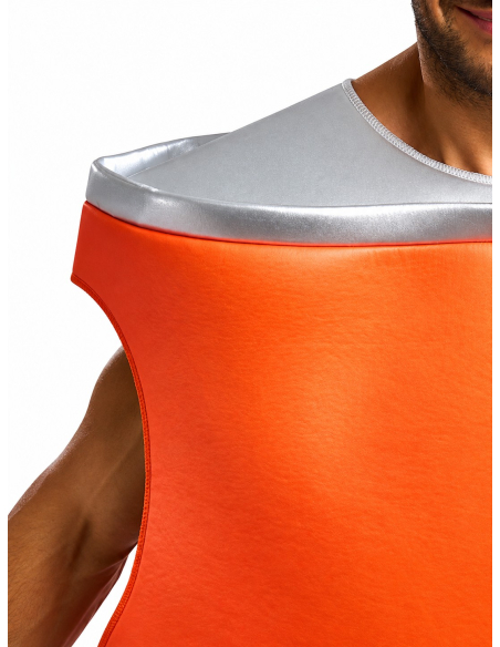 Déguisement Fanta Orange adulte – Licence officielle détail