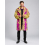 Manteau fausse fourrure néon homme Carnaval de Dunkerque