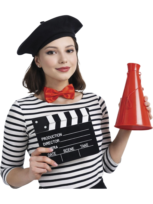 Accessoires du set réalisateur de cinéma adulte mixte