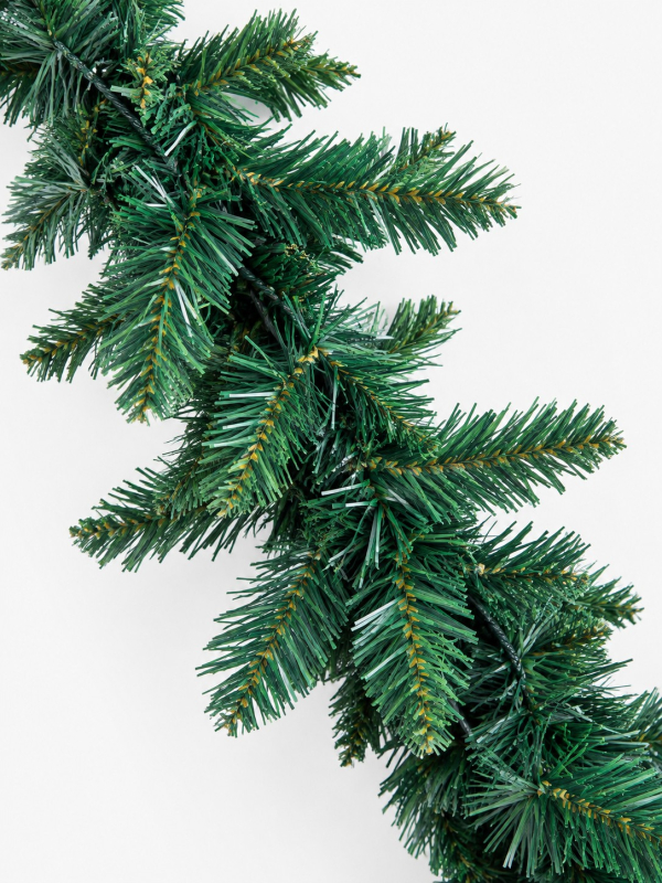 Guirlande de Sapin Artificiel Vert 270 cm – Décoration de Noël