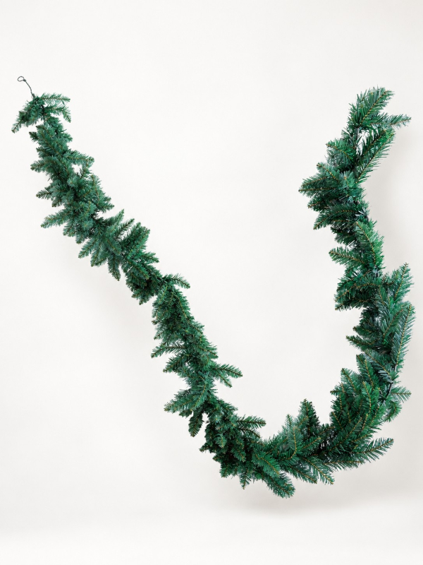 Guirlande de Sapin Artificiel Vert 270 cm – Décoration de Noël