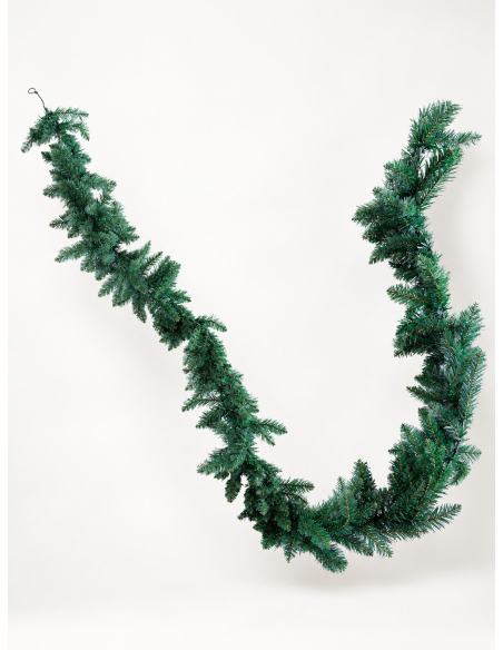 Guirlande de Sapin Artificiel Vert 270 cm – Décoration de Noël