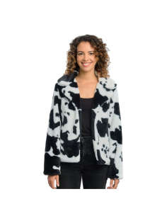Veste fausse fourrure vache femme – 4 coloris 2